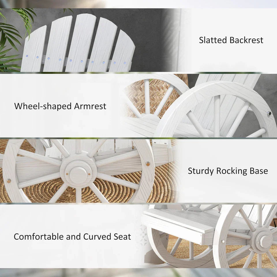 Darcie Wooden Adirondack Chair