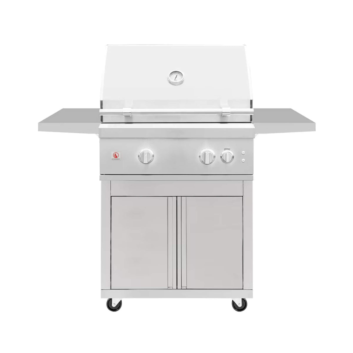 Summerset Quest Grill With Rear Infrared Burner, Rotisserie Kit, & Drop-In Griddle Plate