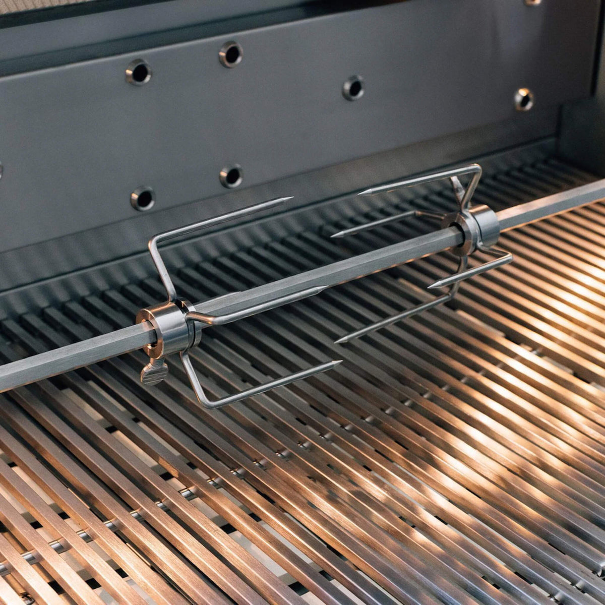 Summerset Quest Grill With Rear Infrared Burner, Rotisserie Kit, & Drop-In Griddle Plate
