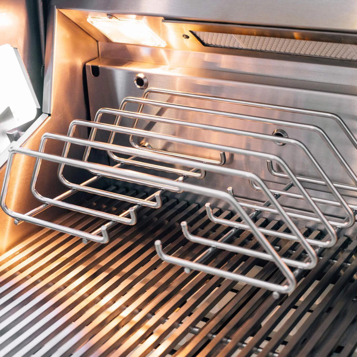 Summerset Quest Grill With Rear Infrared Burner, Rotisserie Kit, & Drop-In Griddle Plate