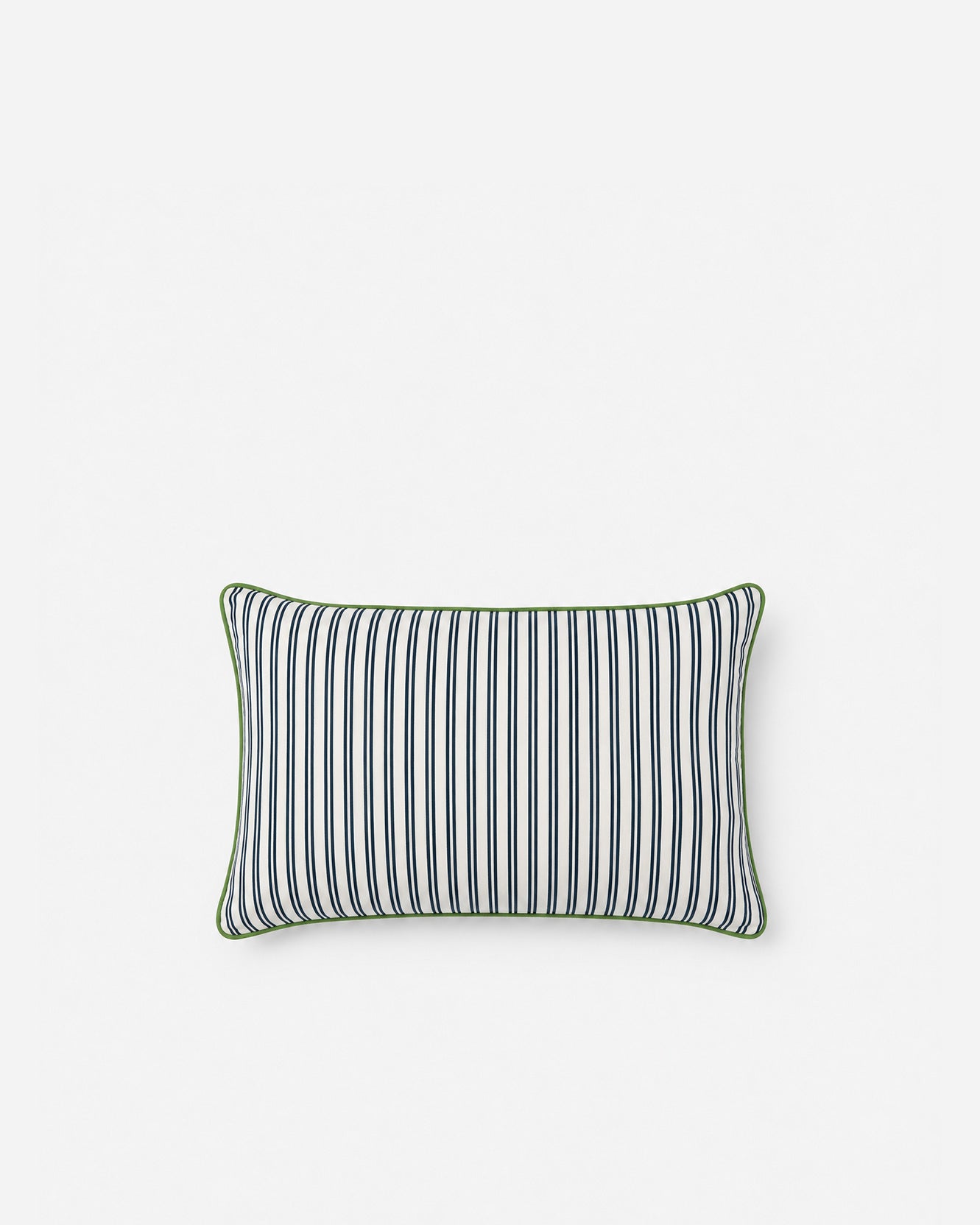 Striped Outdoor Small Lumbar Pillow