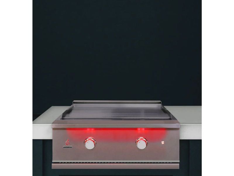 TrueFlame 30-Inch Built-In Gas Commercial Style Flat Top Griddle