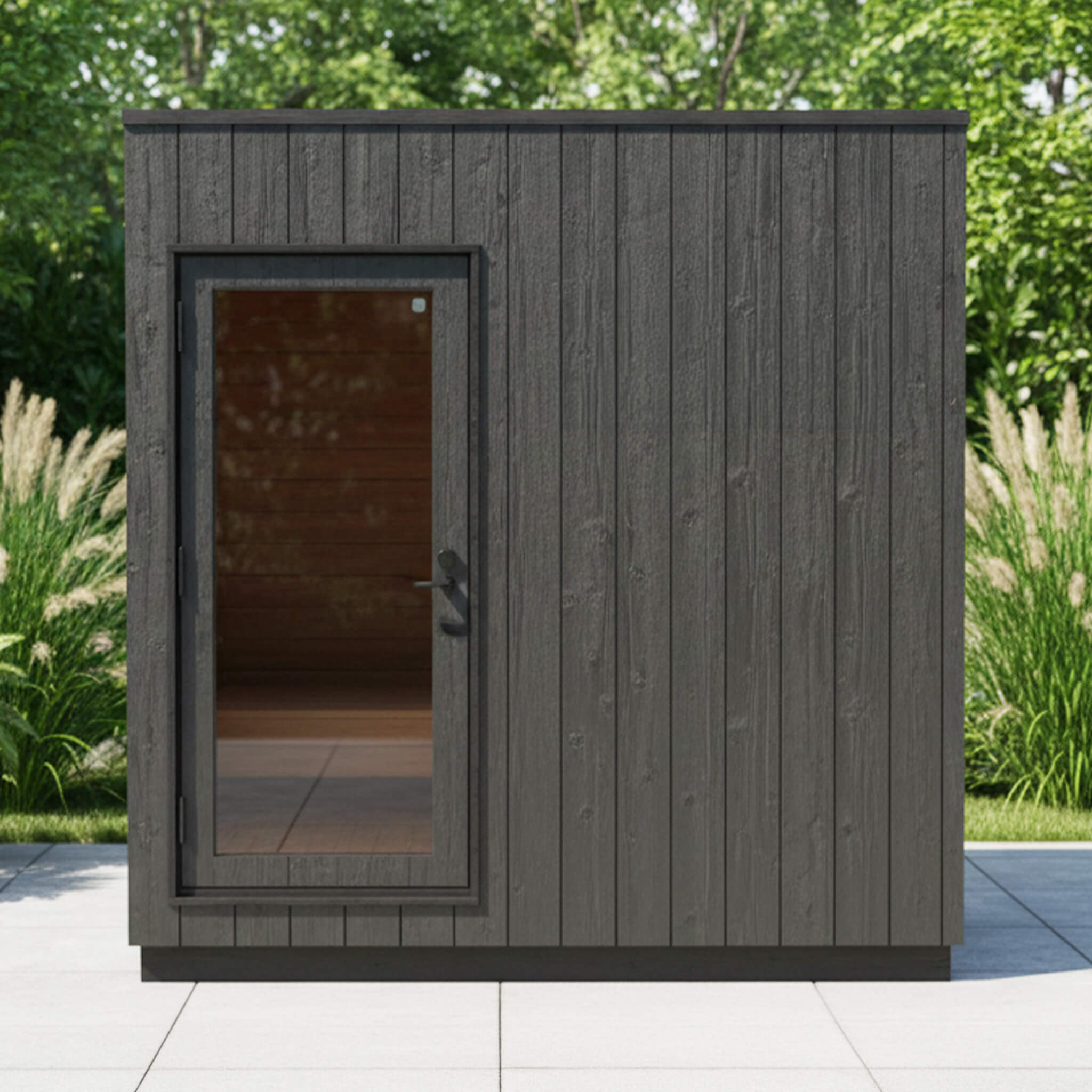 ThermaSol Nordic Misty Outdoor Changing Room With Single Entrance [Mad