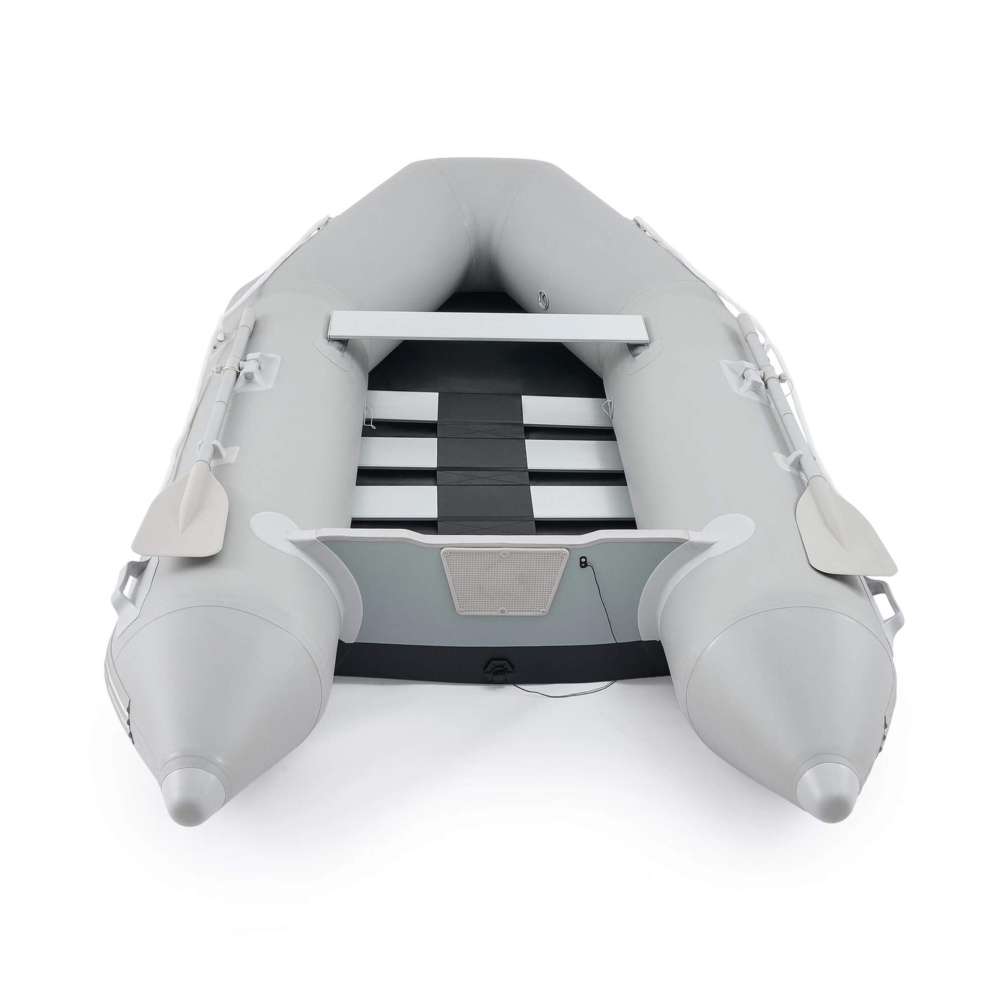 Virtue US 10FT 4-Person Heavy-Duty Inflatable Dinghy Transom Sport Tender Boat