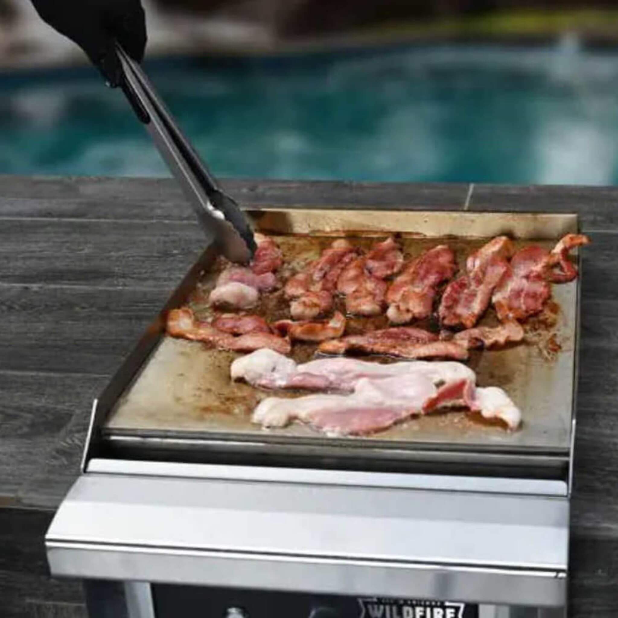 Wildfire Outdoor Living Ranch Pro 15-Inch Stainless Steel Side Griddle